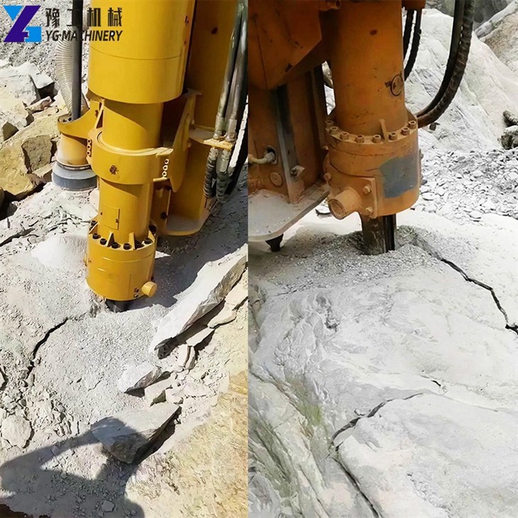 Soundless-Integrated-Rock-Drilling-and-Splitting-Machine